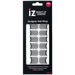 Lace French Maincure Nail Wraps